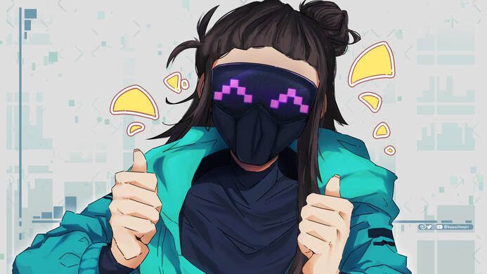 Headshot with simple BG